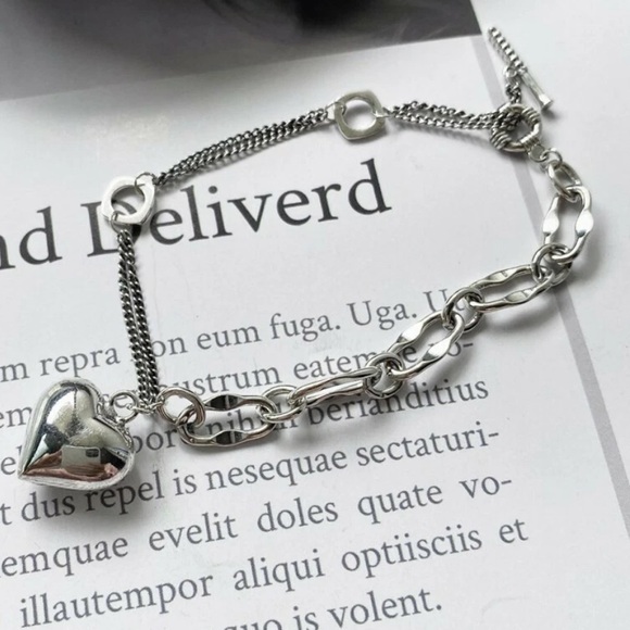 925 Love OT Buckle Bracelet - Picture 2 of 6